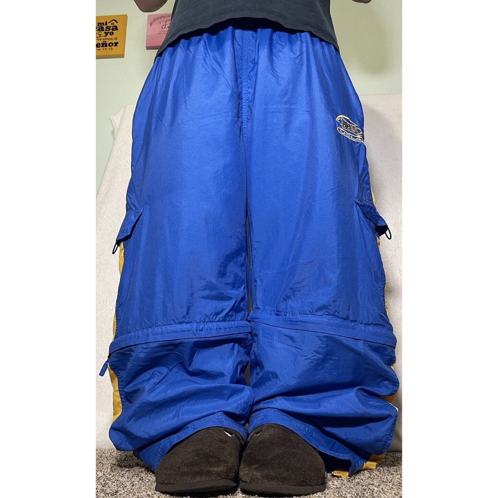 STARTER Blue and Yellow Sweatpants